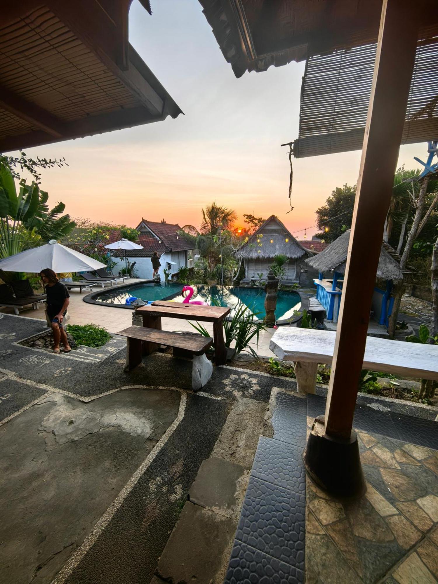 The Dafish Ceningan Ceningan Island Exterior foto